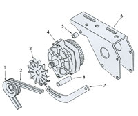 Generator Bracket & Drive